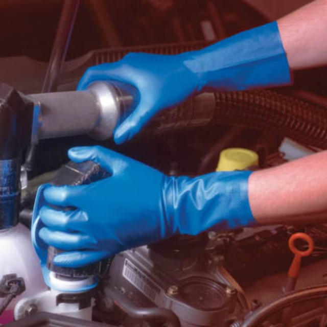 Ansell&amp;trade;&amp;nbsp;Gants d’immersion en nitrile bleu Virtex&amp;trade; série 79-700