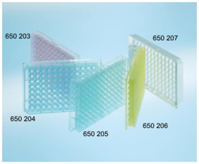 Greiner Bio-One&nbsp;Microplaques à fond rond (U), 96 puits en cheminée