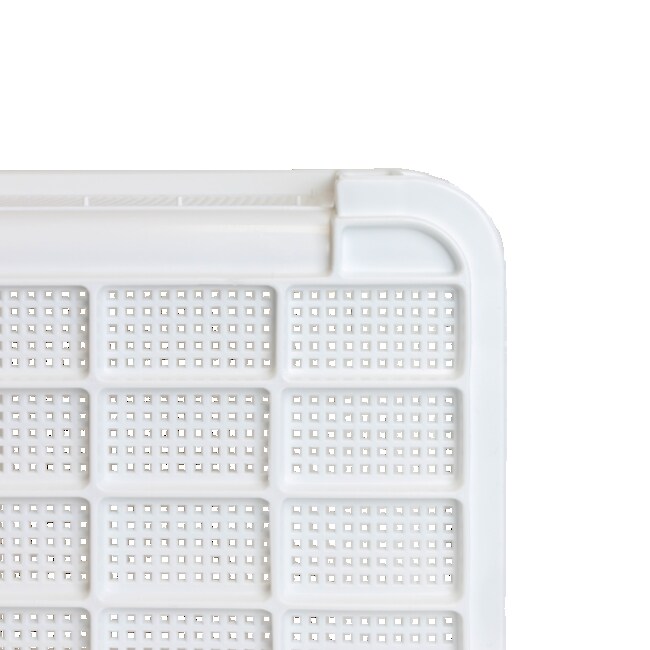 Gilac™ Finely Perforated Stackable Crate with Handles