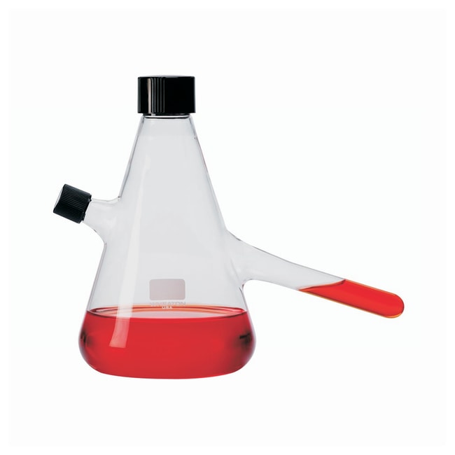 DWK Life Sciences&nbsp;Flacon de culture Nephelo Wheaton&trade; avec port et bouchons de nettoyage
