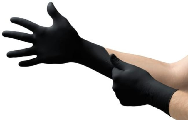  Ansell MICROFLEX™ MidKnight™ Touch 93-732 Nitrile Gloves