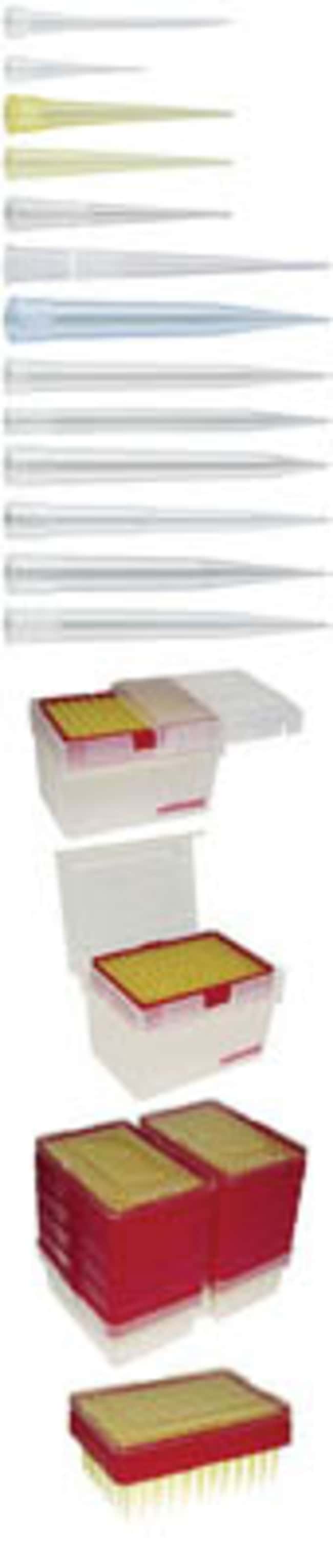 Fisherbrand&trade;&nbsp;Pointe de pipette <i>E</i> jaune, MultiTray&trade; 10 x 96
