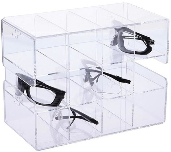 Fisherbrand&trade;&nbsp;Support pour lunettes de sécurité en acrylique 12 unités