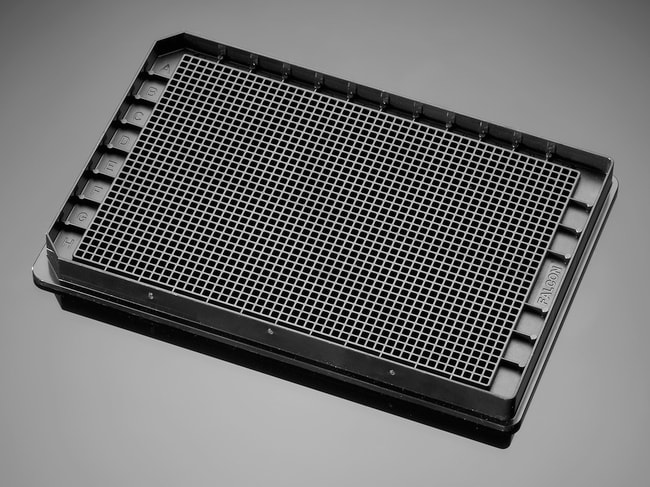 Falcon&trade;&nbsp;Microplaque à fond plat traitée à la Poly-L-lysine à 1536 puits BioCoat&trade;