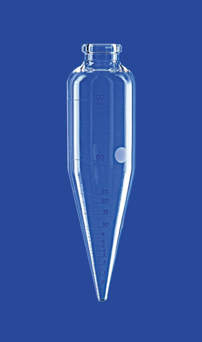 Lenz Laborglasinstrumente&trade;&nbsp;Tubes coniques à centrifuger en verre Duran