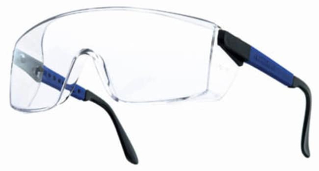  Bollé Safety Lunettes de sécurité avec verres en polycarbonate et monture en nylon bleu