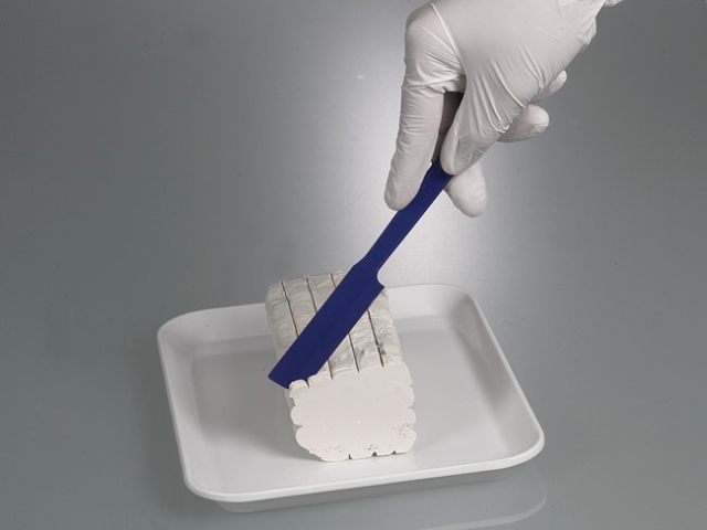 Buerkle&amp;trade;&amp;nbsp;Spatule couteau à palette détectable bleu SteriPlast&amp;trade;