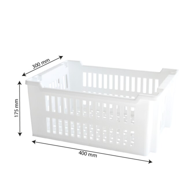 Gilac™ Stackable and Nestable Perforated Crate
