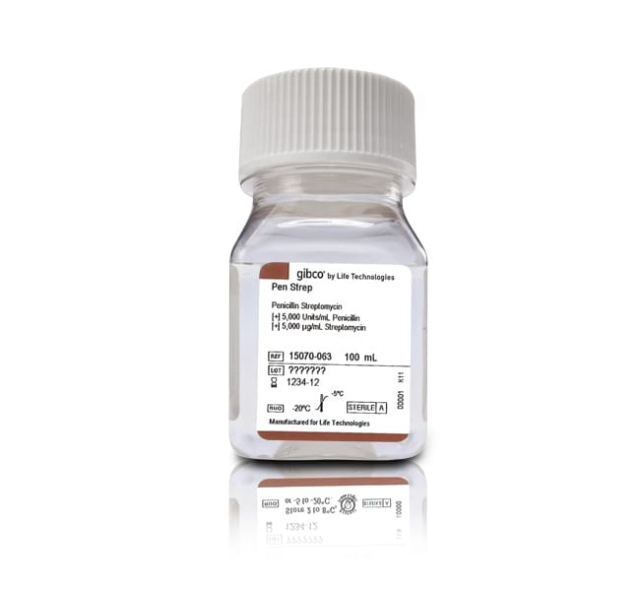 Gibco&amp;trade;&amp;nbsp;Pénicilline-streptomycine (5 000 U/ml)