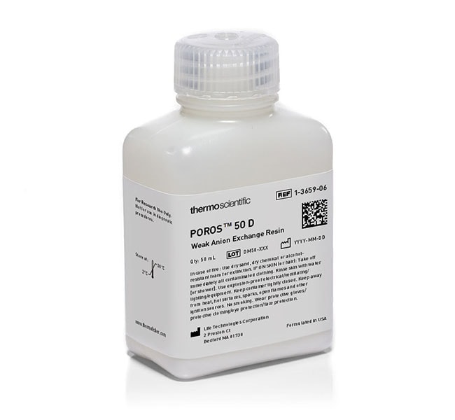 Thermo Scientific™ POROS™ 50 D Weak Anion Exchange Resin