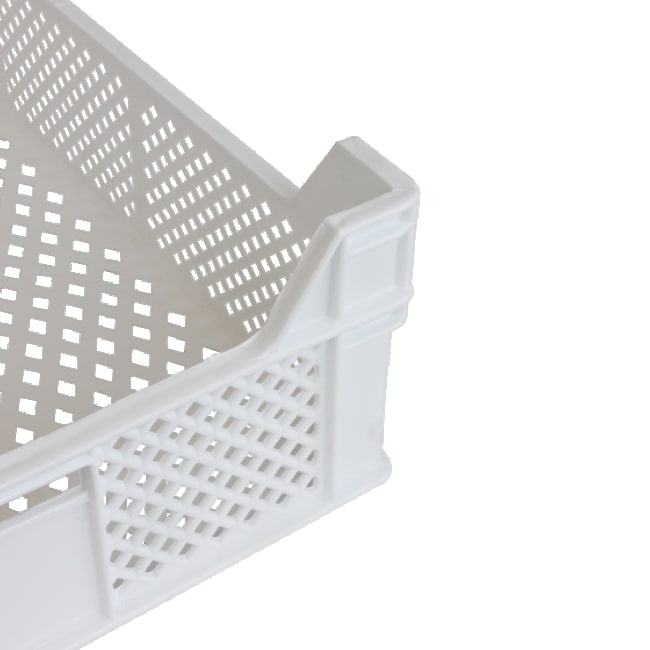 Gilac™ Finely Perforated Indented Crate with Handles