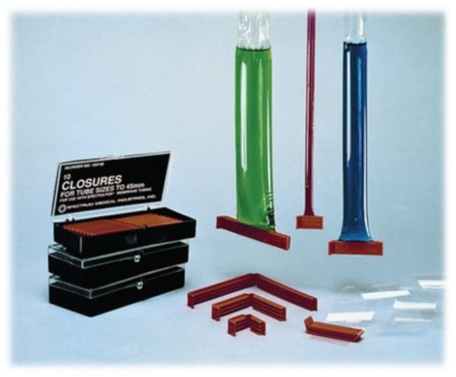 Spectrum Labs&trade;&nbsp;Bouchon pour tubes de dialyse, bleu 12 mm Spectrum