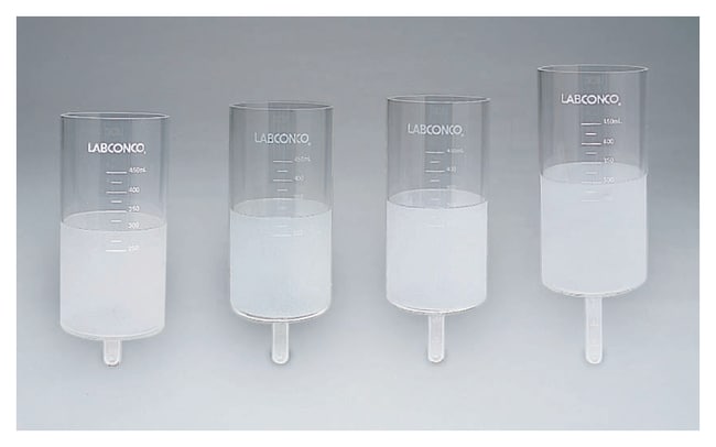 Labconco™ Tube en verre borosilicaté RapidVap avec tige, capacité de 600 ml