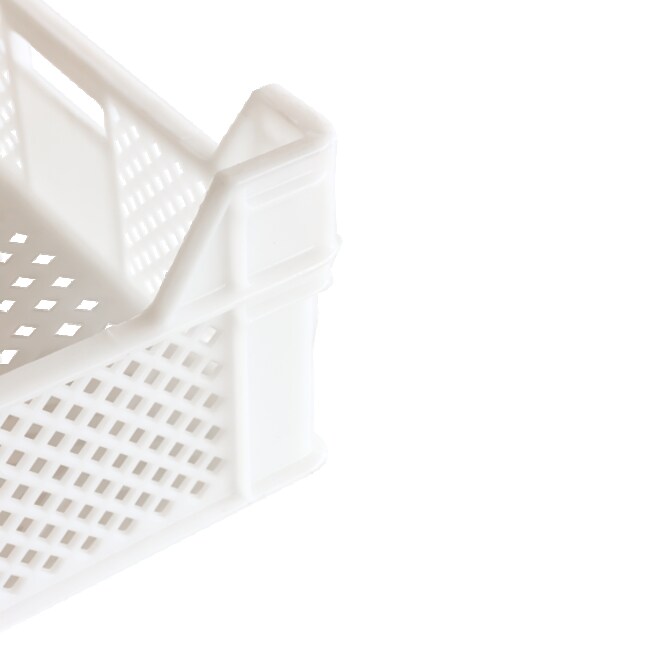 Gilac™ Finely Perforated Indented Crate with Handles