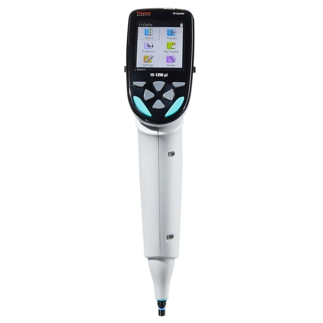 Thermo Scientific&trade;&nbsp;Pipettes monocanal électroniques E1-ClipTip&trade;, 12.5