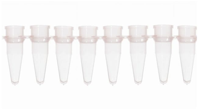 Corning&trade;&nbsp;Barrettes de tubes à 8 puits en polypropylène Thermowell&trade; GOLD
