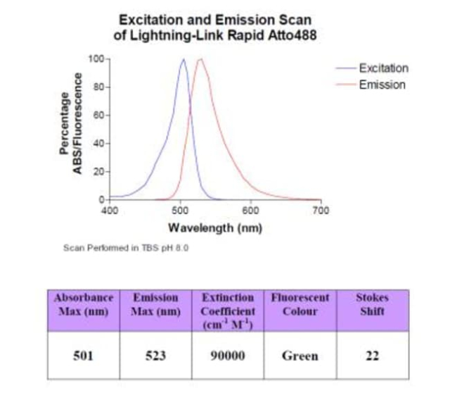 Novus Biologicals&amp;trade;&amp;nbsp;Lightning-Link (R) Rapid Atto488 Antibody Labeling Kit