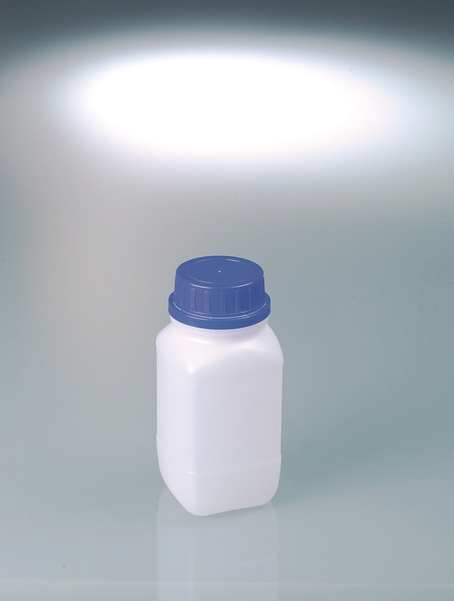 Buerkle™ Flacons de réactifs carrés à col étroit en PEHD