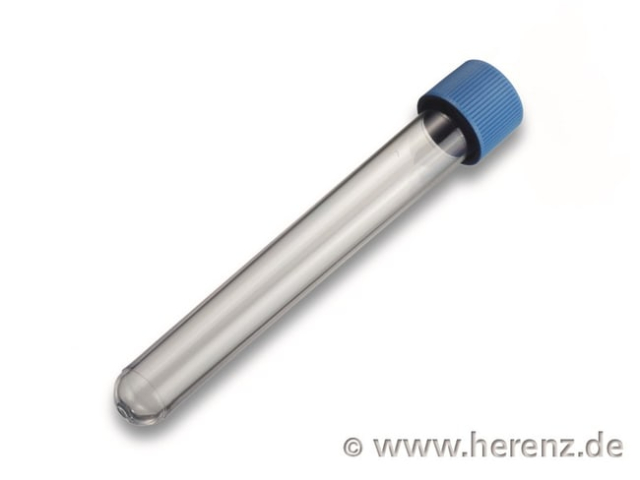 Heinz Herenz&nbsp;Blue Screw Cap Test Tubes