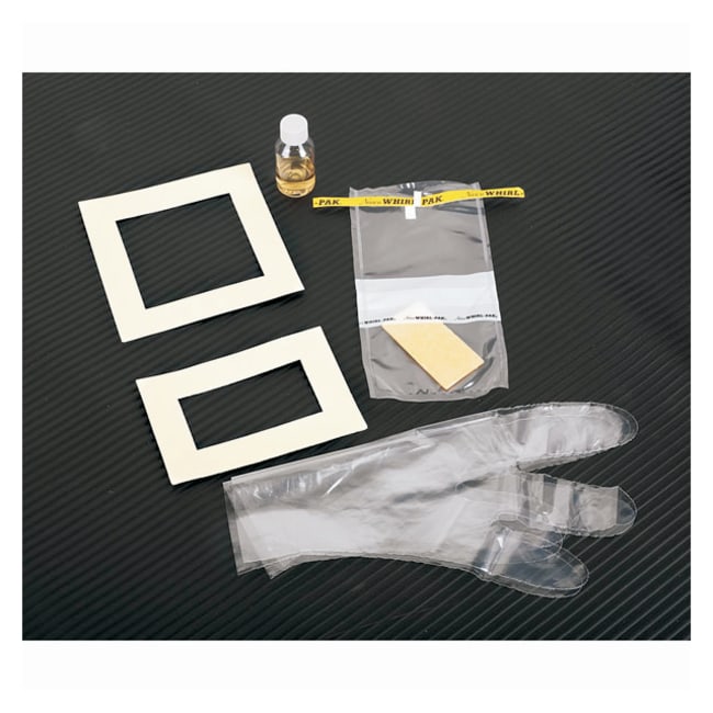 Nasco&nbsp;Kit d’échantillonnage de carcasses de viande et de volaille (18 oz.) avec gants en PE et tampon