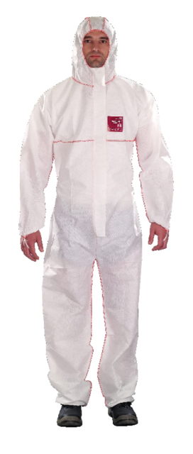  Ansell Combinaisons blanches Microgard™ 1500 Plus avec capuche