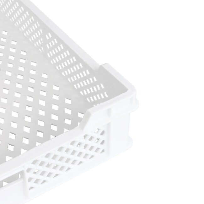 Gilac™ Finely Perforated Indented Crate with Handles