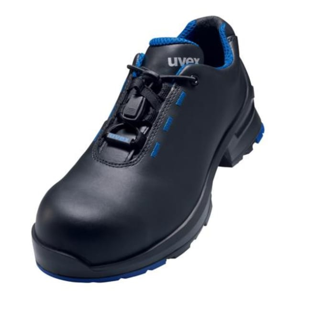 Uvex&amp;nbsp;Black/Blue 85521 Low Shoe - Width 10