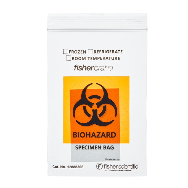 Fisherbrand&trade;&nbsp;Sachet pour échantillons à risque biologique