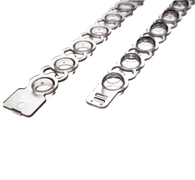 Thermo Scientific™ Flat PCR Caps, strips of 8, Sustain™ Series
