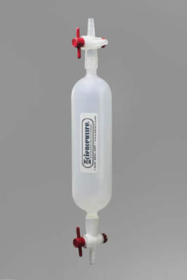 Bel-Art™ SP Scienceware™ Ampoule d’échantillonnage de gaz en PP avec extrémité à robinet d’arrêt à 3 voies