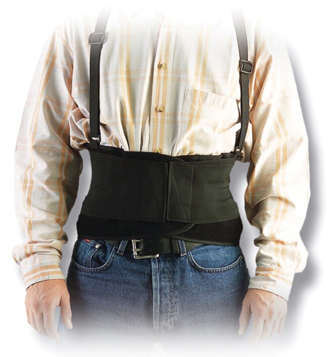 Euro Protection™ Ceinture lombaire avec bretelles