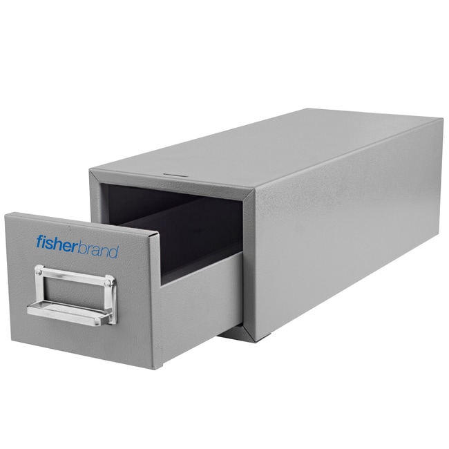 Fisherbrand&trade;&nbsp;Armoires à microlames, un tiroir, peut contenir 100 porte-lames / 400 lames