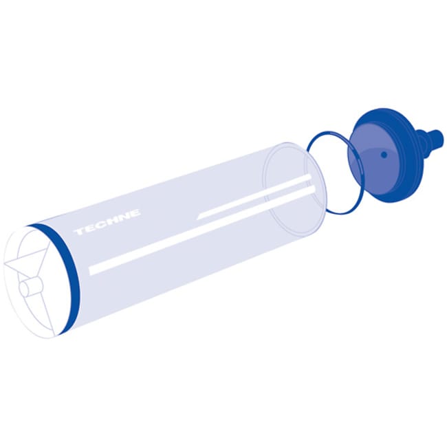 Cole-Parmer™ Tube d’hybridation en verre avec bouchon d’extrémité à pousser