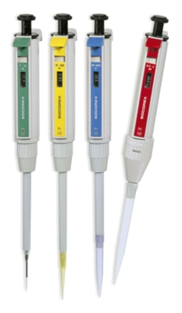 Socorex&amp;trade;&amp;nbsp;Macropipette à piston en acier inox Calibra Digital 832