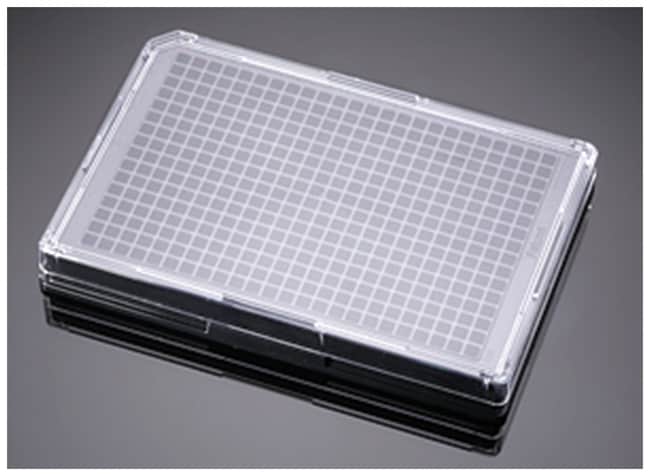 Falcon&trade;&nbsp;Microplaque Optilux&trade; à 384 puits à fond plat traitée pour la culture cellulaire
