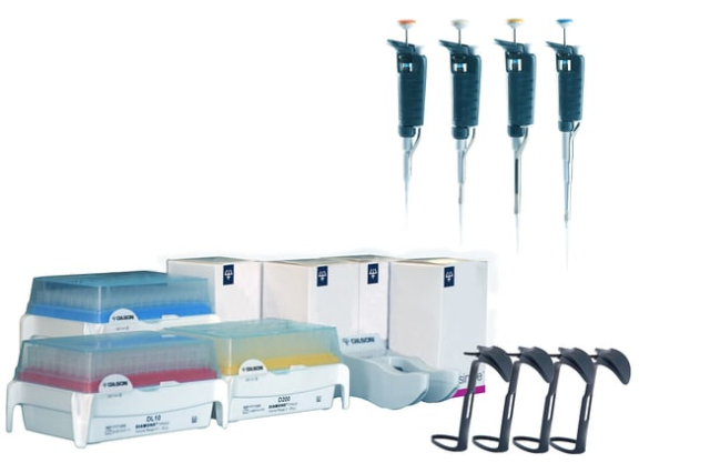 Gilson&amp;trade;&amp;nbsp;Kit de 4 pipettes PIPETMAN G