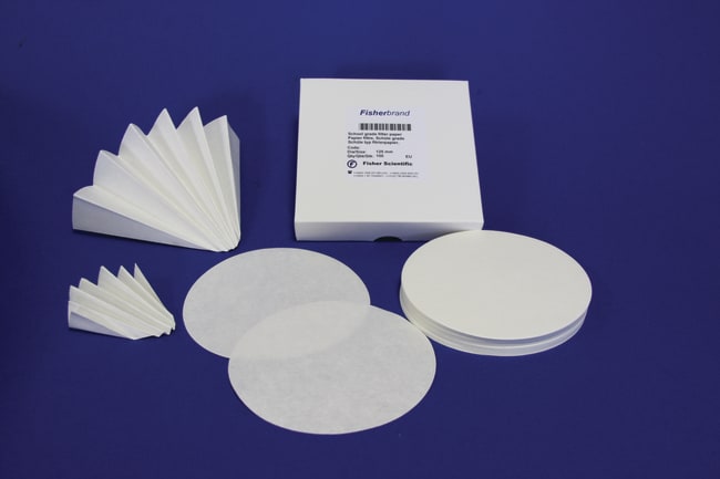 Fisherbrand&trade;&nbsp;Papier filtre qualitatif spécial pour filtrage moyen de grade 144