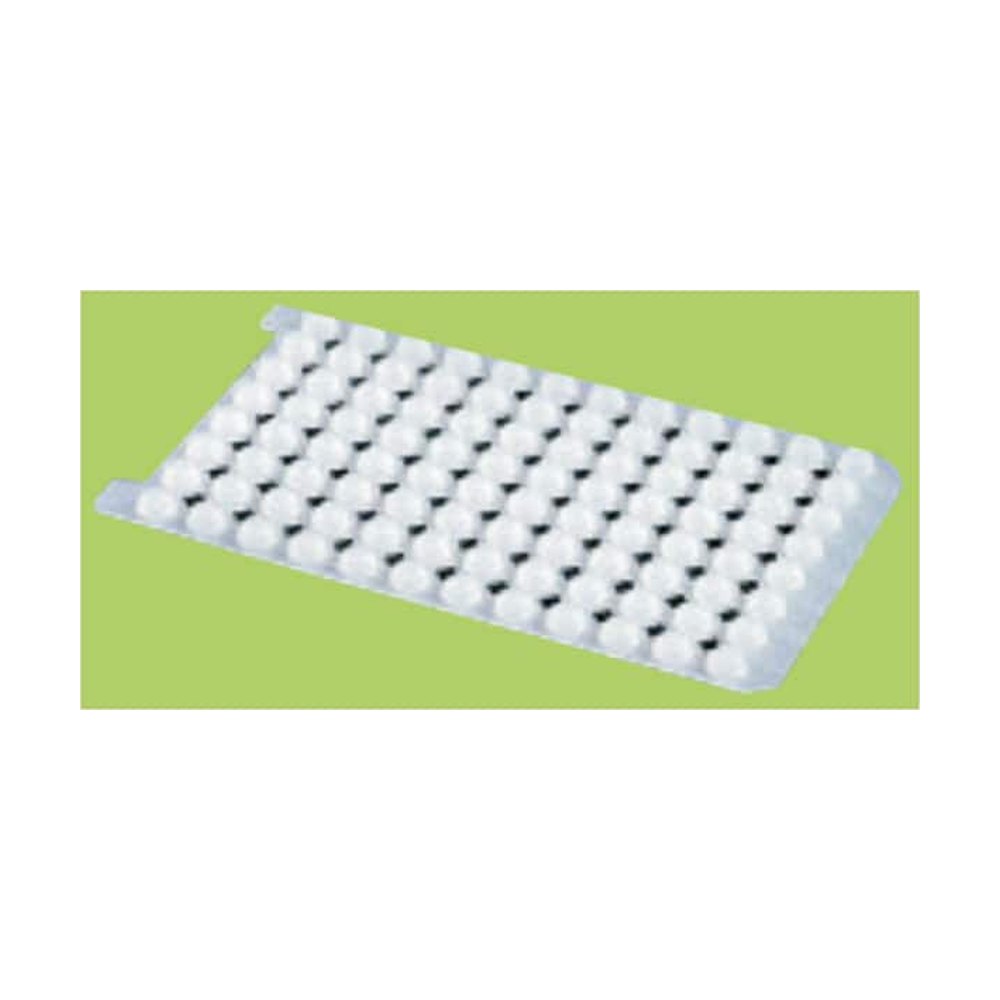 Tapis de bouchons compressibles pour plaque PCR 96 puits, lot de 50