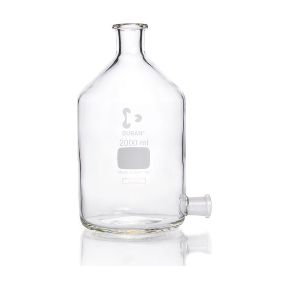 DWK Life Sciences&nbsp;DURAN&trade; Flacon à tubulure, tubulure de fond avec RIN, col non rodé, sans bouchon