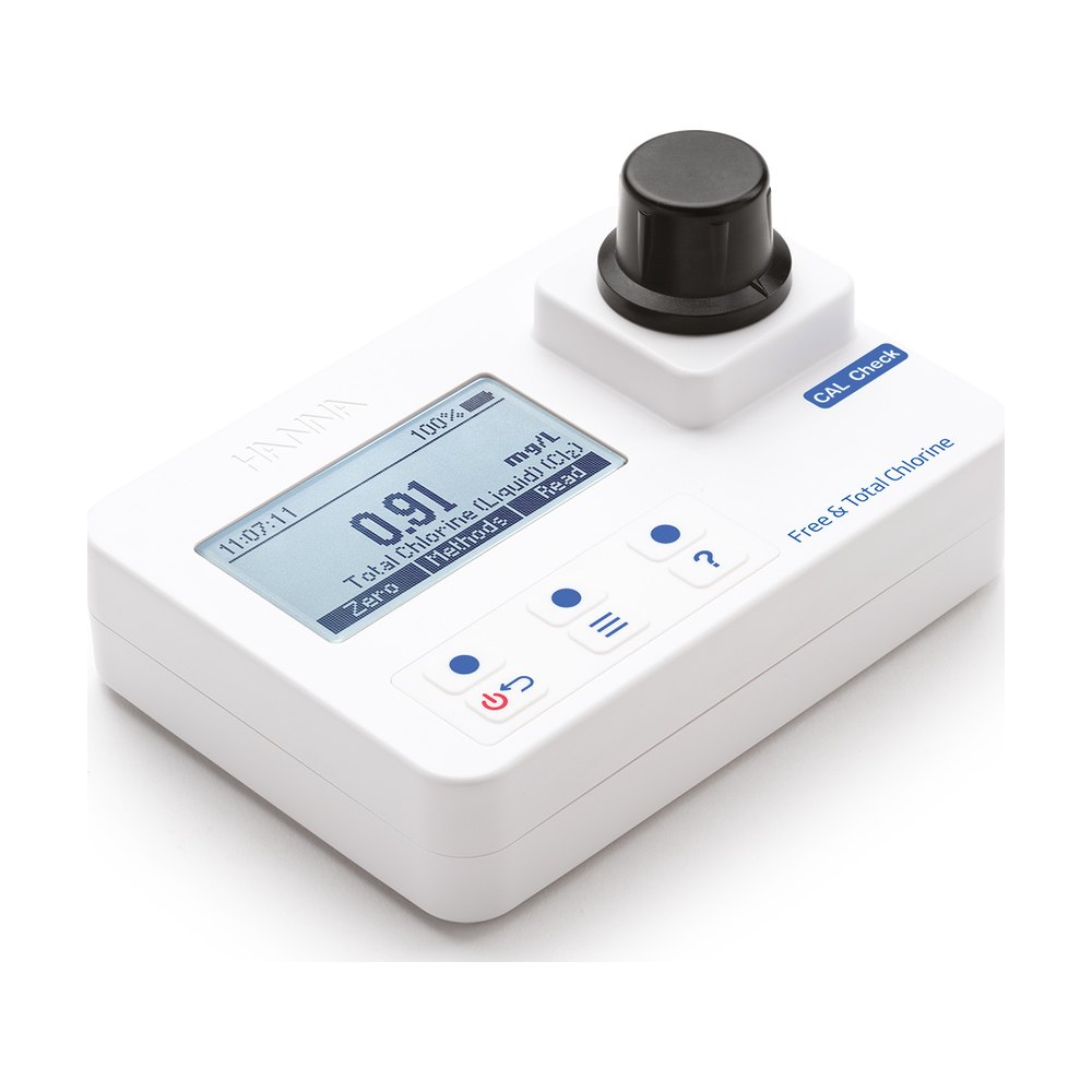 Photomètre chlore, réactifs liquides, jusqu'à 5,00 mg/L – HI97790 – Hanna Instruments