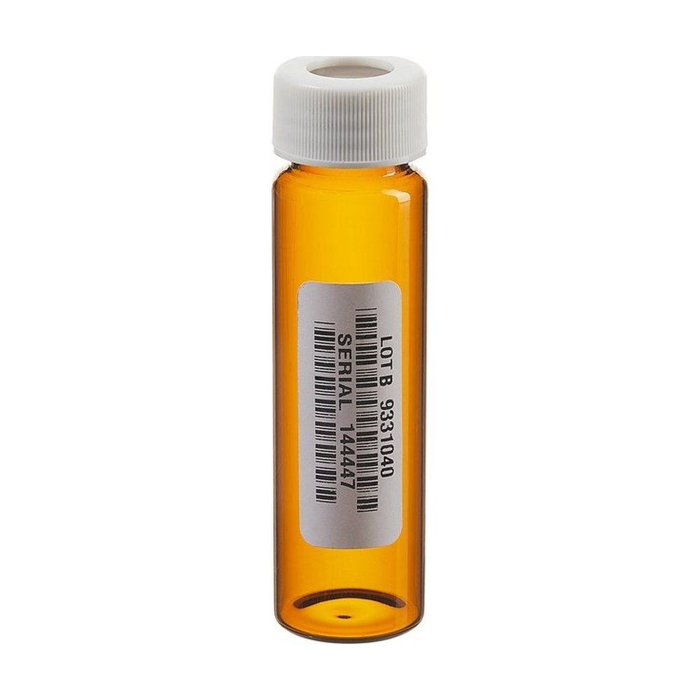 Thermo Scientific™ Flacons en verre ambré pour analyse des composés organiques volatils (VOA, Volatile Organic Analysis) avec septa de 0,125 po I-Chem™