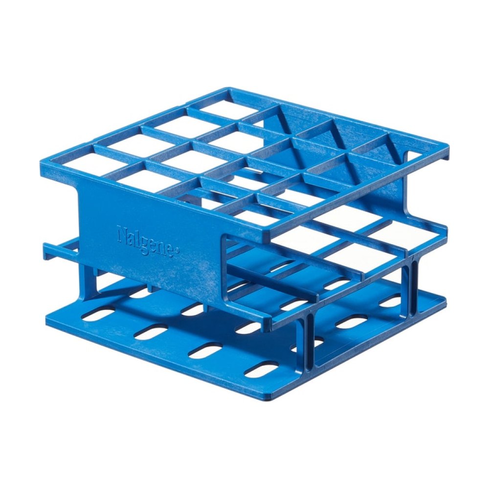 Demi-racks Nalgene™ Unwire™ : Technologie de fabrication Resmer™ Bleu