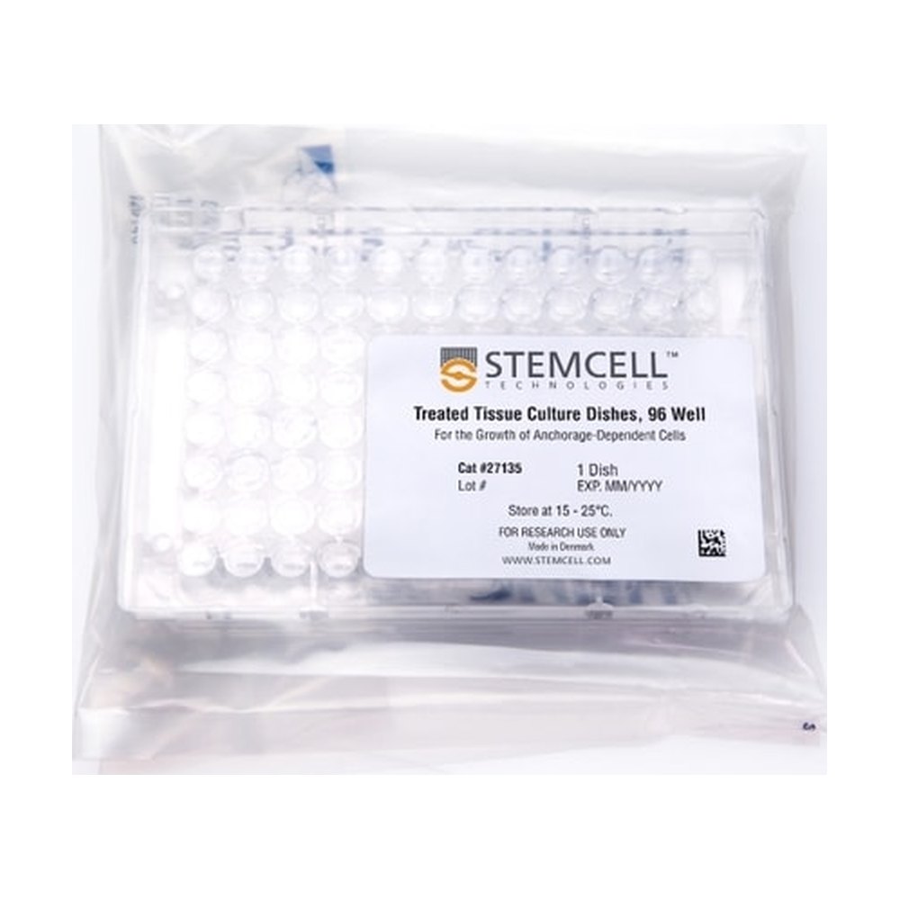 STEMCELL Technologies&nbsp;Plaque de culture cellulaire 96 puits traitée