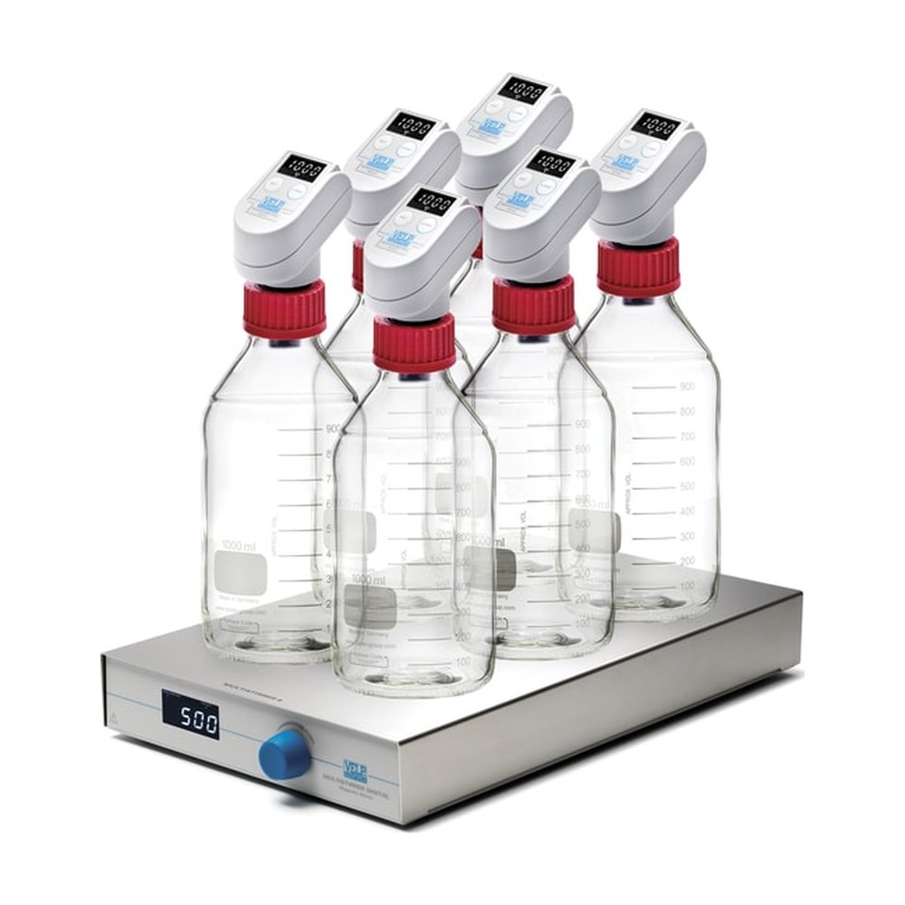 Velp Scientifica&trade;&nbsp;Système de capteurs RESPIROMETRIC Sensor System 6 pour la biodégradabilité des plastiques