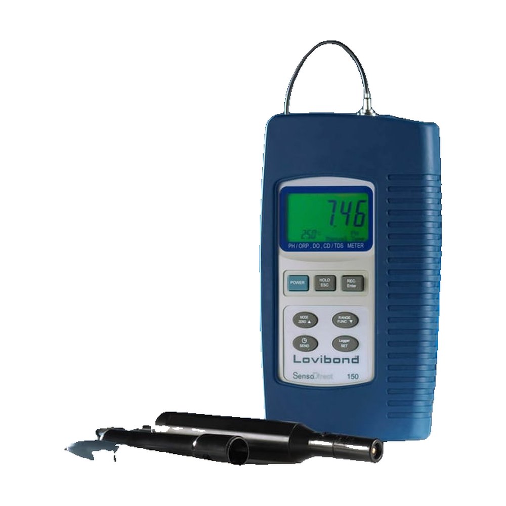 Lovibond&trade;&nbsp;Instrument de mesure portatif tout-en-un Tintometer&trade; SensoDirect 150, pH / conductivité / TDS / Oxi