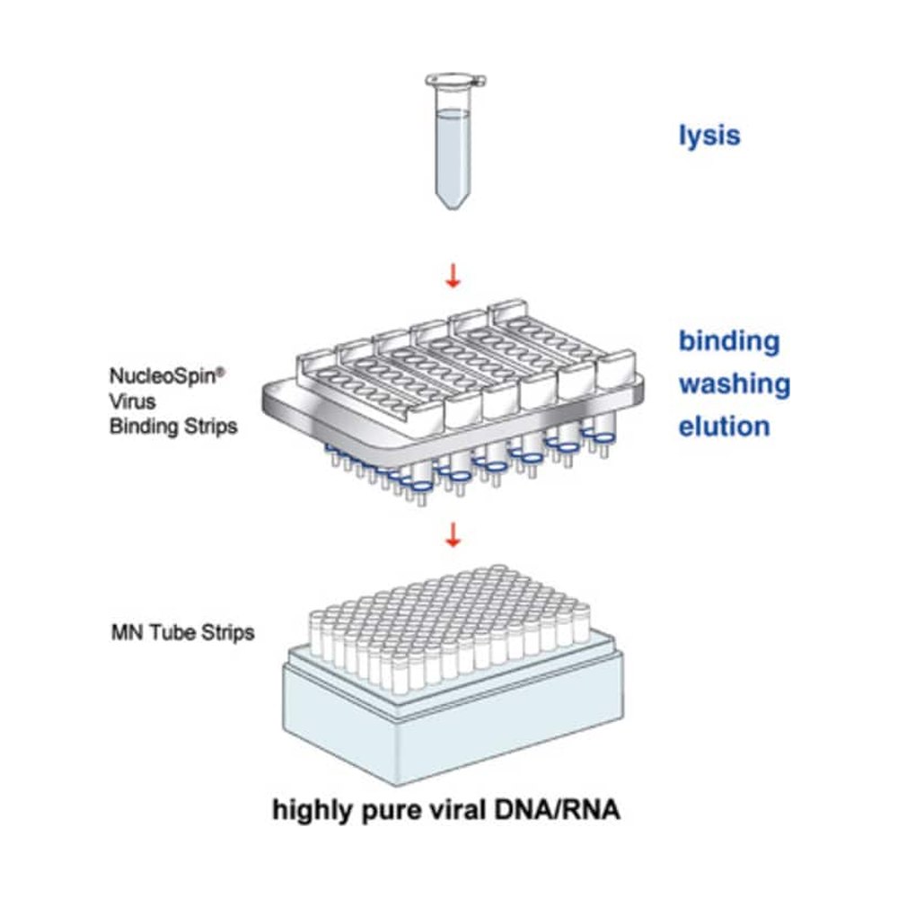 Macherey-Nagel Bioanalysis&trade;&nbsp;NucleoSpin&trade; 8 Virus, 8-Well Kit