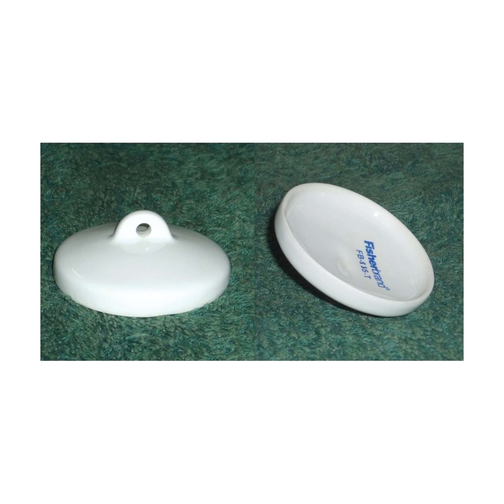 Fisherbrand&trade;&nbsp;Couvercles de creusets en porcelaine
