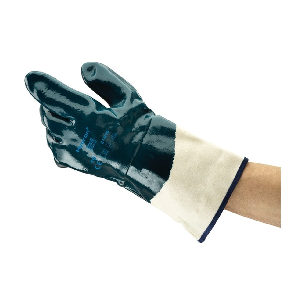 Ansell Edmont&trade;&nbsp;Gants lourds en nitrile bleus Hycron&trade; série 27-810