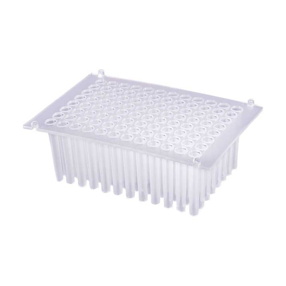 Ritter Plastic&trade;&nbsp;Microplaque à 96 puits résistante pour séparation magnétique à fond en V, 0,2 ml, Riplate&trade;