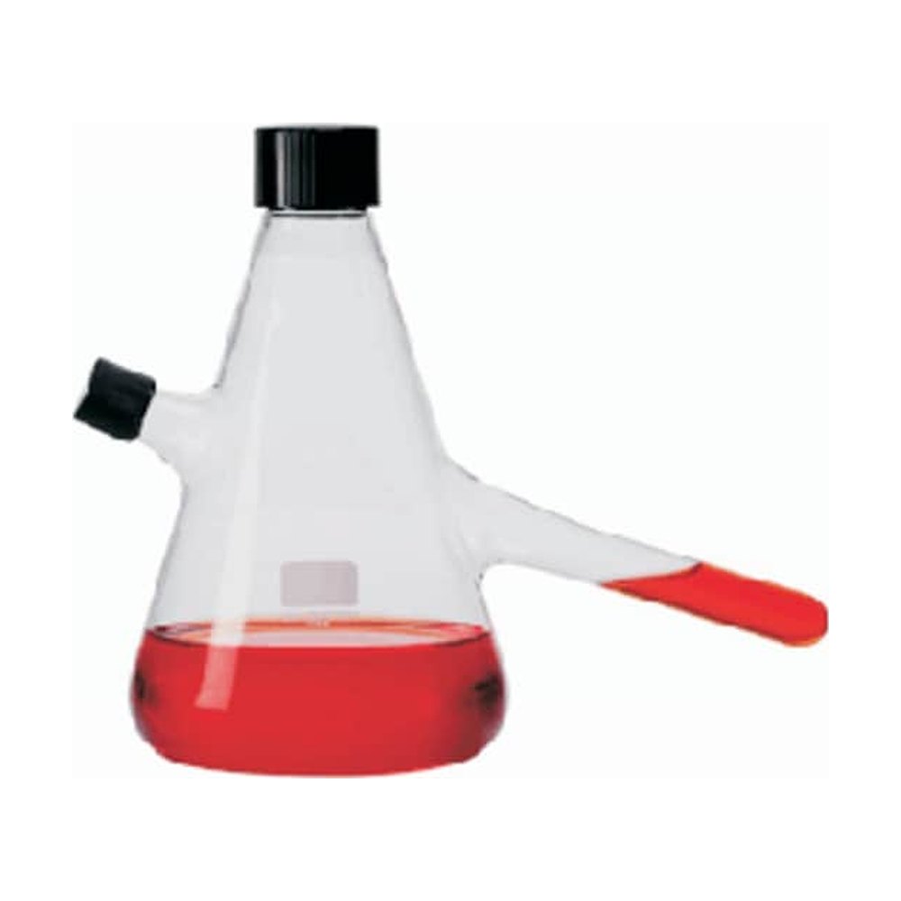 DWK Life Sciences&nbsp;Flacon de culture Nephelo Wheaton&trade; avec port et bouchons de nettoyage